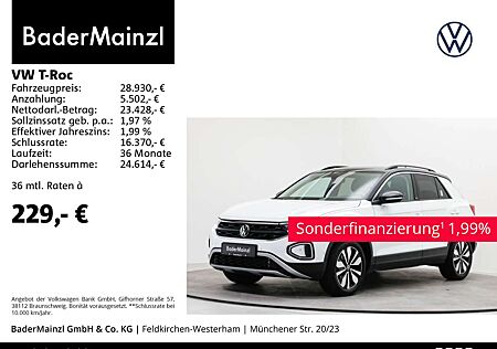 VW T-Roc Volkswagen 1.5 TSI DSG Move LED Navi SHZ Virtual ACC