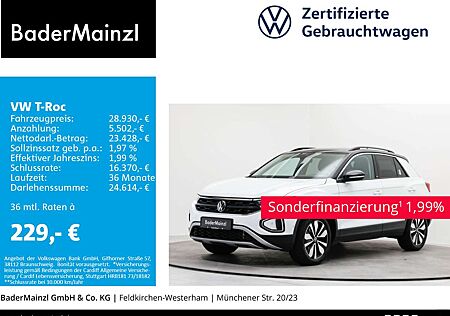 VW T-Roc Volkswagen 1.5 TSI DSG Move LED Navi SHZ Virtual ACC