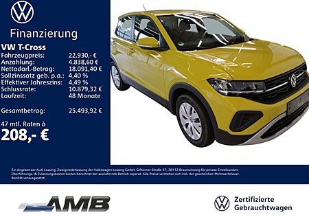 VW T-Cross Volkswagen 1.0 TSI AHK/LED/Sitzhzg/bis01.30Garantie