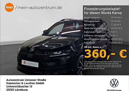 Skoda Karoq 2.0 TDI 4x4 Sportline Alu LED AHK Pano Kamera ACC