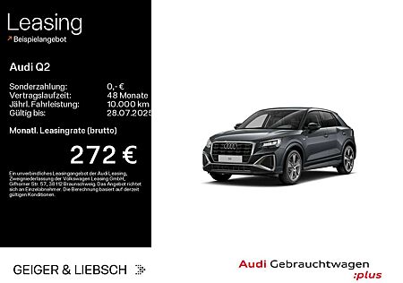 Audi Q2 35 TDI S-LINE*NAVI-PLUS*AHK*KLIMA*SHZ