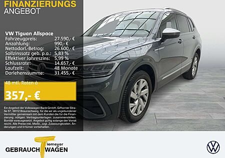 VW Tiguan Allspace Volkswagen 2.0 TDI DSG LIFE KAMERA NAVI-PRO