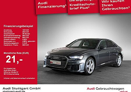 Audi A6 Lim 45 TFSI qu S line AHK Matrix HeadUp B&O