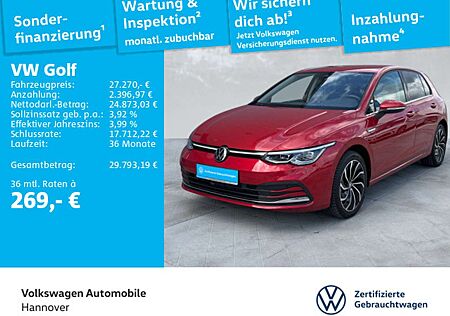 VW Golf Volkswagen VIII 1.5 eTSI DSG Style Navi LED STHZG PDC
