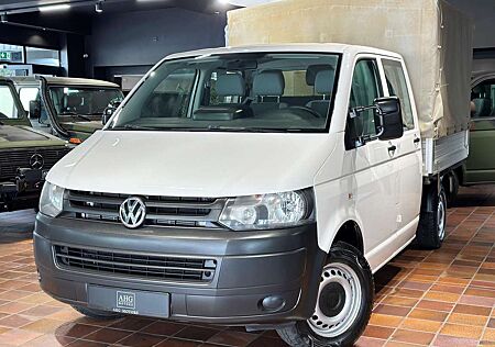 VW T5 Volkswagen Doka Pritsche Lang 6-Sitze Klima Tempomat AHK