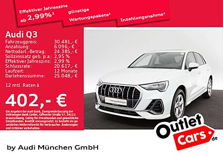 Audi Q3 35 TDI qu. S tronic S line Pano/Virtual/Navi+