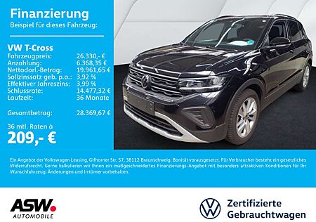 VW T-Cross Volkswagen Goal 1.0TSI DSG LED Navi PDC ACC SHZ AHK