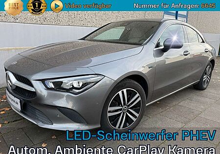 Mercedes-Benz CLA 250 e DCT Kamera LED Navi CarPlay Leder PDC