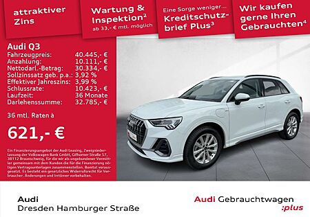 Audi Q3 45 TFSI e S line LED AHZV S tronic