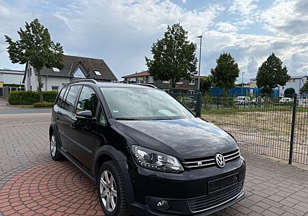 VW Cross Touran Volkswagen EcoFuel (7-Si.) AUTOMATIK+PANORAMA+NAVI+SHZ