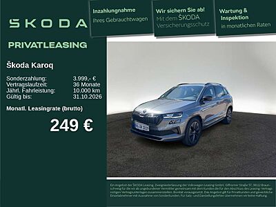 Skoda Karoq Sportline 2.0 TDI DSG AHK LED NAV E-KLAPPE