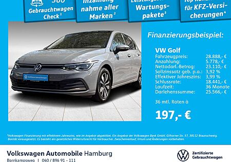 VW Golf Volkswagen VIII 2.0 TDI Move DSG IQ.Light Panorama