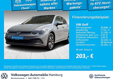 VW Golf Volkswagen VIII 2.0 TDI Move DSG IQ.Light Panorama