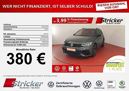 VW Tiguan Volkswagen R Black Style 2.0TSI 380,-ohne Anzahlung Travel A