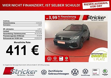 VW Tiguan Volkswagen R Black Style 2.0TSI 411,-ohne Anzahlung Travel A
