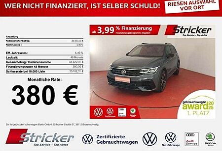 VW Tiguan Volkswagen R Black Style 2.0TSI 380,-ohne Anzahlung Travel A