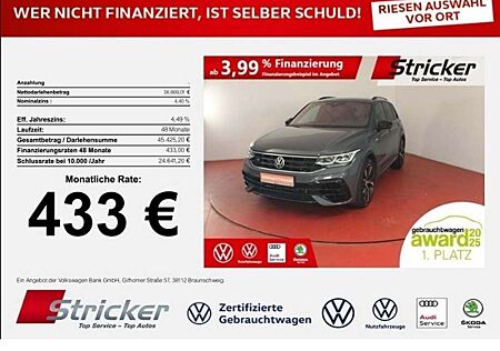 VW Tiguan Volkswagen R Black Style 2.0TSI 433,-ohne Anzahlung Travel A