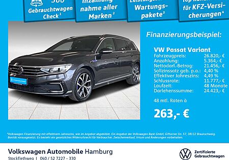VW Passat Variant Volkswagen 1.4 TSI Hybrid GTE DSG AHK Navi