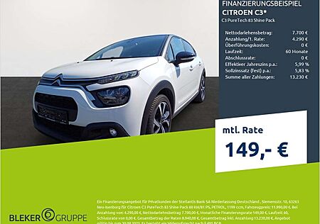 Citroën C3 Citroen PureTech 83 Shine Pack