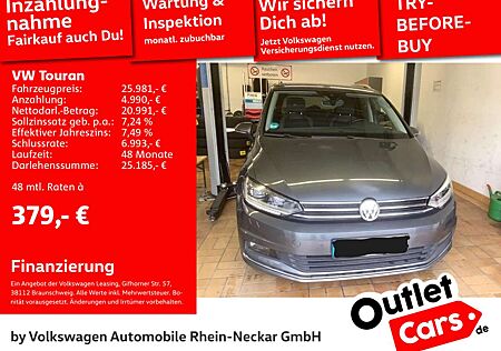 VW Touran Volkswagen 2.0 TDI Highline DSG LED Navi AHK uvm