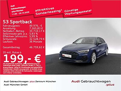 Audi S3 TFSI S tronic TitanAbgas/Matrix/Nav