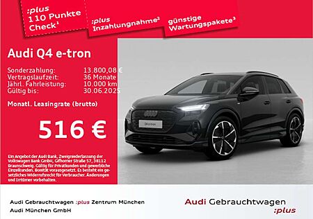 Audi Q4 e-tron 55 qu. S line Pano/Virtual+/Navi+/SONO