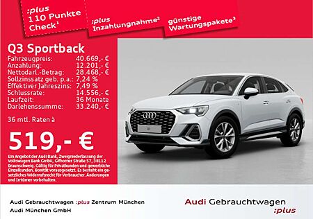 Audi Q3 35 TFSI S tronic S line ACC/AHK/Vir