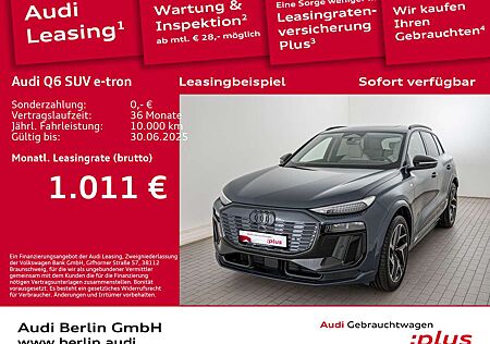 Audi Q6 e-tron Q6 performance