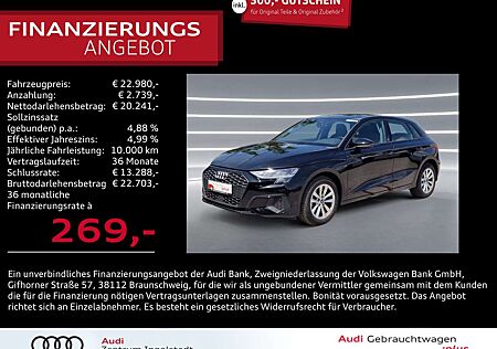 Audi A3 Sportback 30 g-tron S tronic AHK 2x PDC DAB