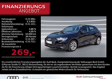 Audi A3 Sportback 30 g-tron S tronic AHK 2x PDC DAB