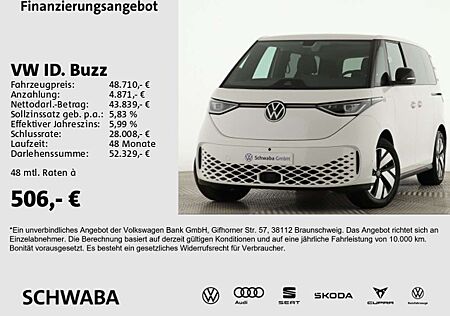 VW ID.BUZZ Volkswagen ID. Buzz Pro 82 kW/h *IQ.LIGHT*AHK*ACC*SIDE*19"*