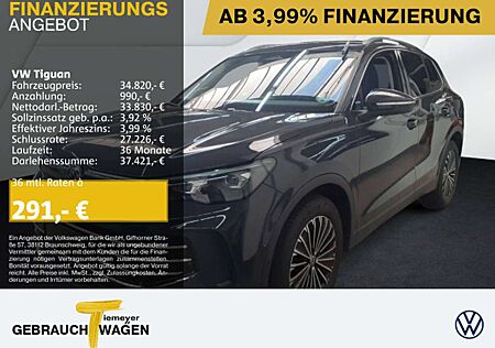 VW Tiguan Volkswagen 1.5 eTSI DSG ELEGANCE IQ.LIGHT AHK 360 IQ