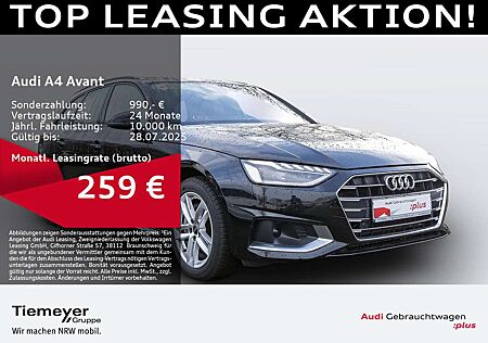 Audi A4 40 TDI ADVANCED PANO LED LEDER KAMERA