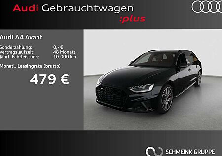 Audi A4 45 TFSI quattro S line Matrix Standhzg