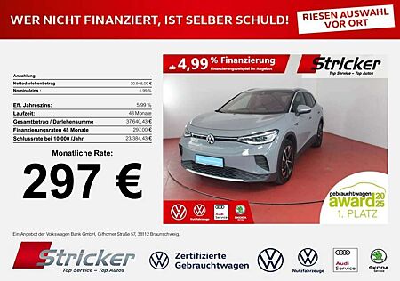 VW ID.4 Volkswagen Pro Performance 150/77 297,-ohne Anzahlung IQ.Lig