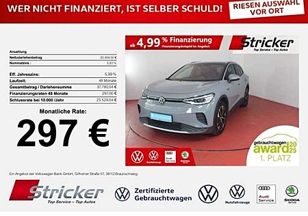 VW ID.4 Volkswagen Pro Performance 150/77 297,-ohne Anzahlung IQ.Lig