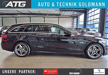 Mercedes-Benz C 300 T AMG LINE LEDER NAVI PANO DISTRONIC AHK