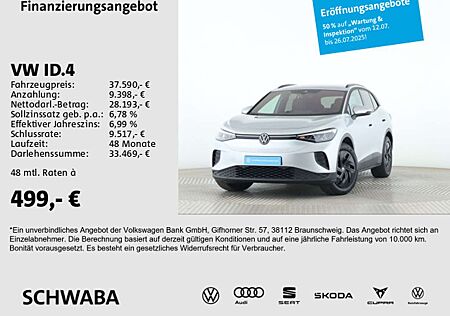 VW ID.4 Volkswagen Pro 82 kW/h Wärmep.*LED*NAV*ACC*KAM*8-fach