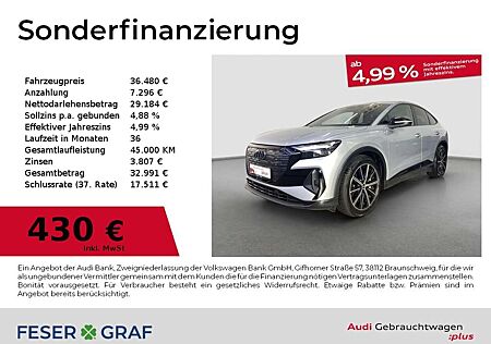 Audi Q4 e-tron Sportback 40 S-Line Navi Dynamik