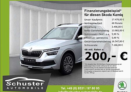 Skoda Kamiq CLEVER 1.0TSI*Voll-LED Navi R-Kam Keyless