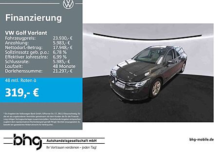 VW Golf Variant Volkswagen 1.0 TSI OPF Life