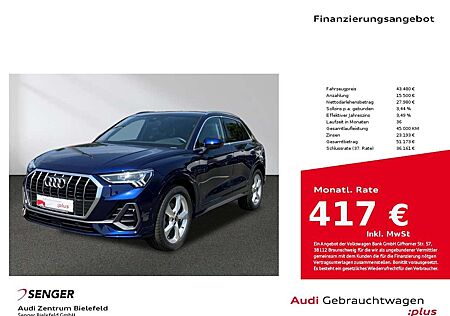 Audi Q3 S line 35 TFSI MMI LED AHK Abstandstempomat