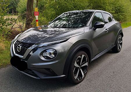 Nissan Juke Juke DIG-T 117 Tekna, Anhängerkupplung, unfallfrei, Bose, Nichtraucher, Keine Tiere