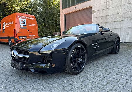 Mercedes-Benz SLS Roadster dt. Kfz, 2. Hd. Scheckheft, 11 Jahre in V