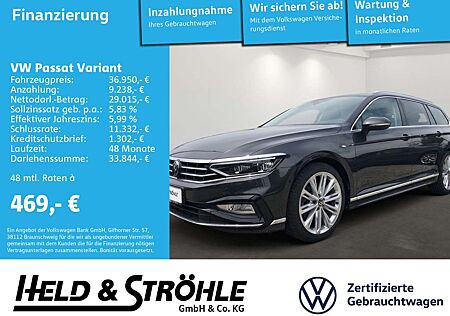 VW Passat Variant Volkswagen R-Line 2.0 TSI DSG IQ 19" STDHZG