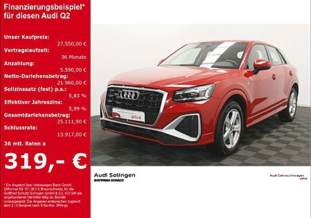 Audi Q2 35 TDI quattro S line Matrix AHK