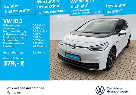 VW ID.3 Volkswagen Pro Performance Navi Kamera ACC LED SHZ PDC