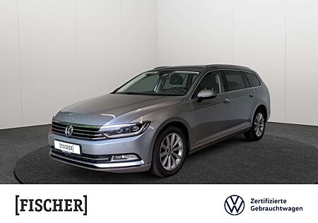 VW Passat Variant Volkswagen 2.0TDI Highline DSG LED AHK STHZ Navi Rear View AC