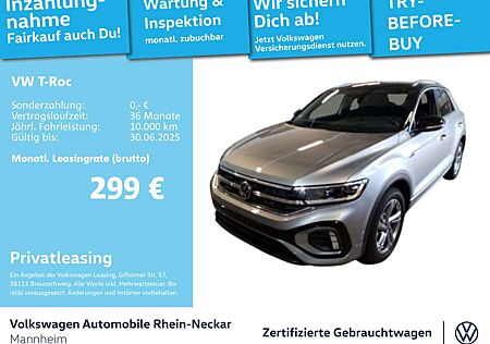 VW T-Roc Volkswagen 1.5 TSI R-Line DSG GAR.2029 Navi Kamera LE