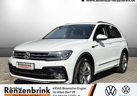 VW Tiguan Volkswagen Highline TDI DSG 4M. R-Line Leder AID AHK el. H...